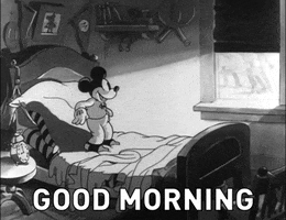 Good Morning Love GIF by Mickey Mouse