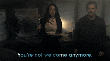 Paranormal Witness Leave GIF by SYFY