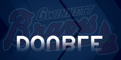 double GIF by Gwinnett Braves