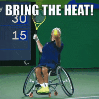 Excited Wheelchair Tennis GIF by Team USA
