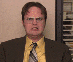 the office rage GIF
