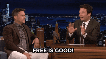 Jimmy Fallon Free Stuff GIF by The Tonight Show Starring Jimmy Fallon