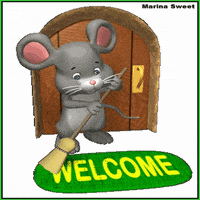 welcome mouse GIF