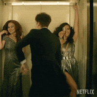Andrew Garfield Party GIF by NETFLIX