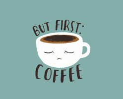 Tired Black Coffee GIF by Marianna