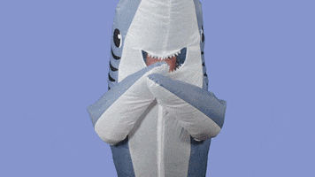 Shark Hello GIF by StickerGiant