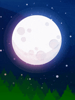 Full Moon Snow GIF by Bingo Blitz