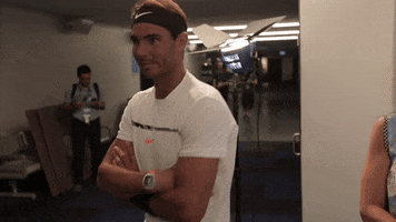 Rafael Nadal Reaction GIF by Australian Open