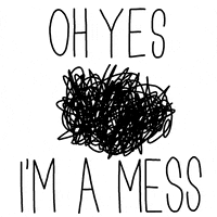 i'm a mess GIF by Look Human