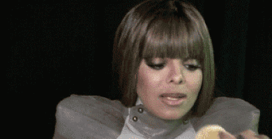 Janet Jackson Eating GIF