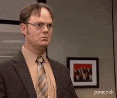 Season 8 Reaction GIF by The Office