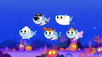 halloween baby shark GIF by Super Simple