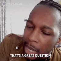 Leslie Odom Jr Good Question GIF by PBS SoCal