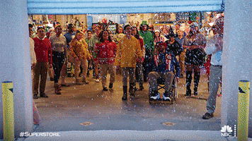Christmas Party GIF by Superstore