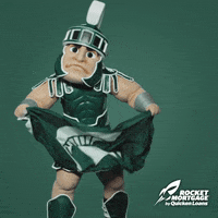 michigan state win GIF by Quicken Loans