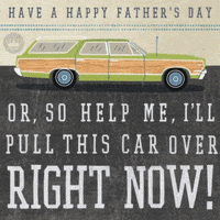 Fathers Day Vintage GIF by Hallmark Gold Crown