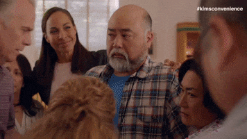 group hug comedy GIF by Kim's Convenience's Convenience