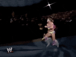 ultimate warrior wrestling GIF by WWE