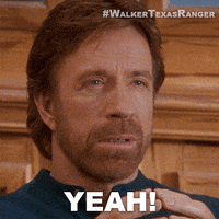 Chuck Norris Yes GIF by Sony Pictures Television