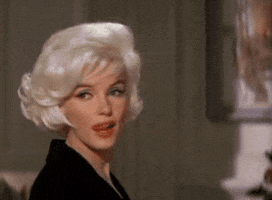 Marilyn Monroe Reaction GIF