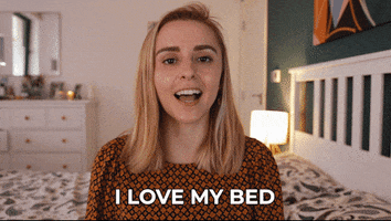 In Bed Sleeping GIF by HannahWitton