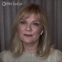 What Are You Thinking Kirsten Dunst GIF by PBS SoCal