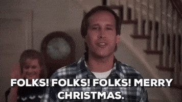 merry christmas clark griswold GIF