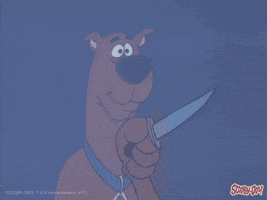 Cartoon Knife GIF by Scooby-Doo