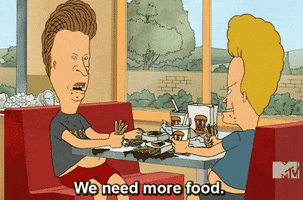 Hungry Beavis And Butthead GIF