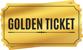Ticket Goldenticket GIF by Allan SmokeBuddy