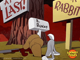 looking bugs bunny GIF by Looney Tunes