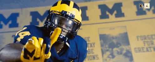 go blue college football GIF by Michigan Athletics