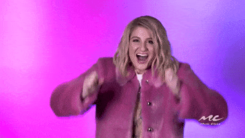 excited meghan trainor GIF by Music Choice