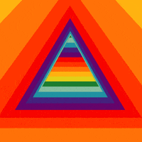 Rainbow Triangle GIF