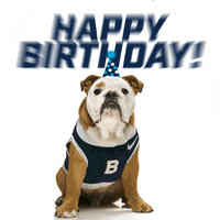 Happy Birthday GIF by Butler University