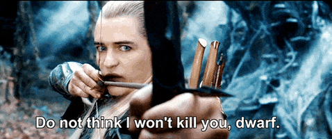 lord of the rings arrow GIF