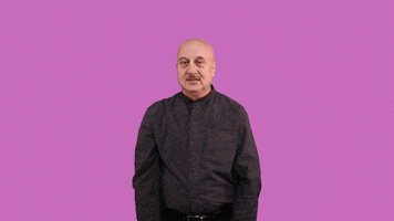 are bapre GIF by Anupam Kher