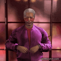Happy Morgan Freeman GIF by Morphin