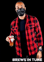 Cheers Mask GIF by Fretboard Brewing Co.