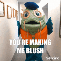 Mascot Blushing GIF by City of Selkirk