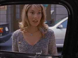 Excited Season 3 GIF by Gilmore Girls 