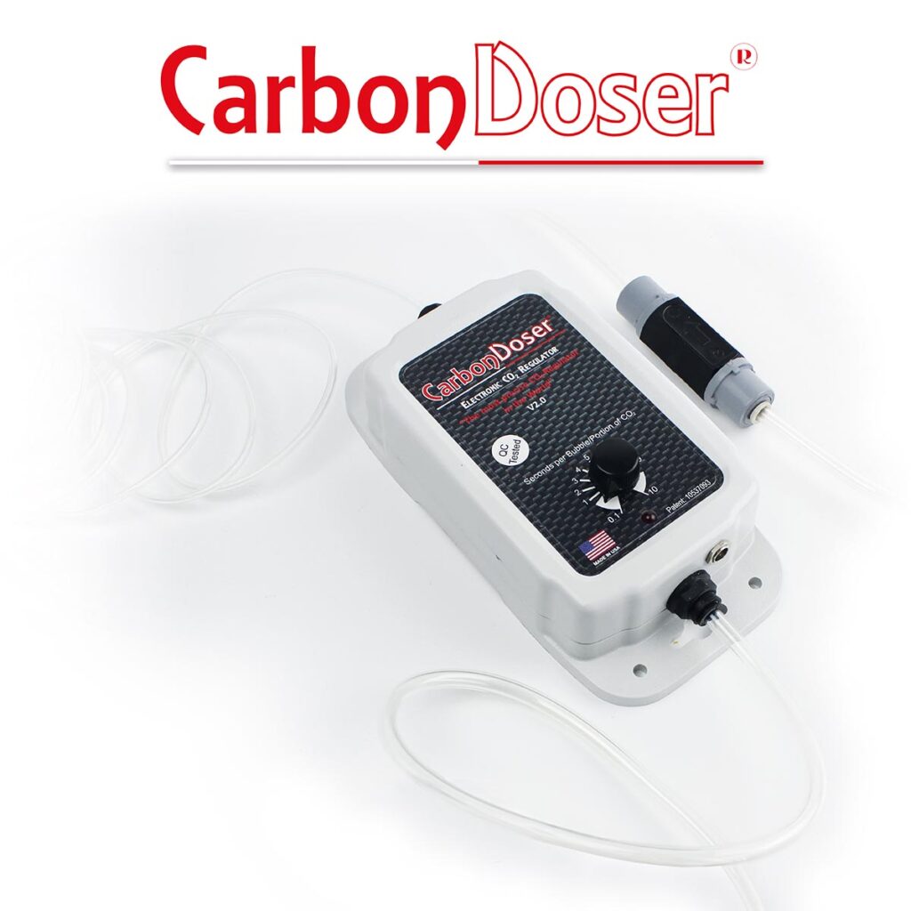 The new CarbonDoser electronic CO2 regulator valve is compatible with systems from Neptune, Hydros, GHL, PinPoint and of course with TUNZE pressure reducer 7077/3 as well as the TUNZE calcium reactors 3171 and 3172.